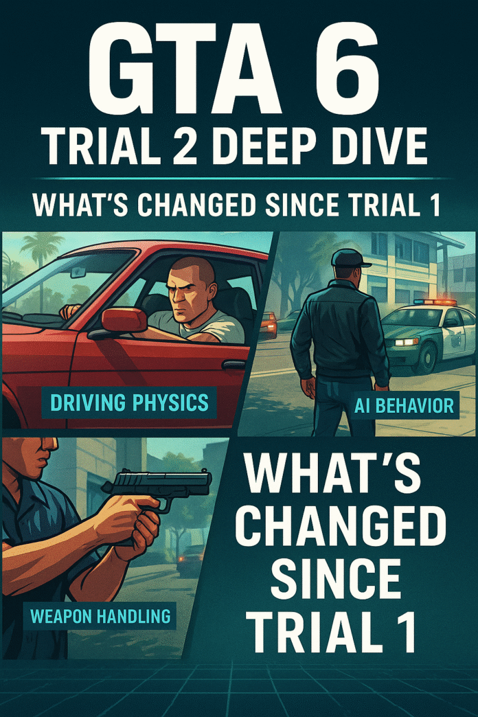 What’s Changed Since GTA 6 Trial 1 What’s Changed Since GTA 6 Trial 1